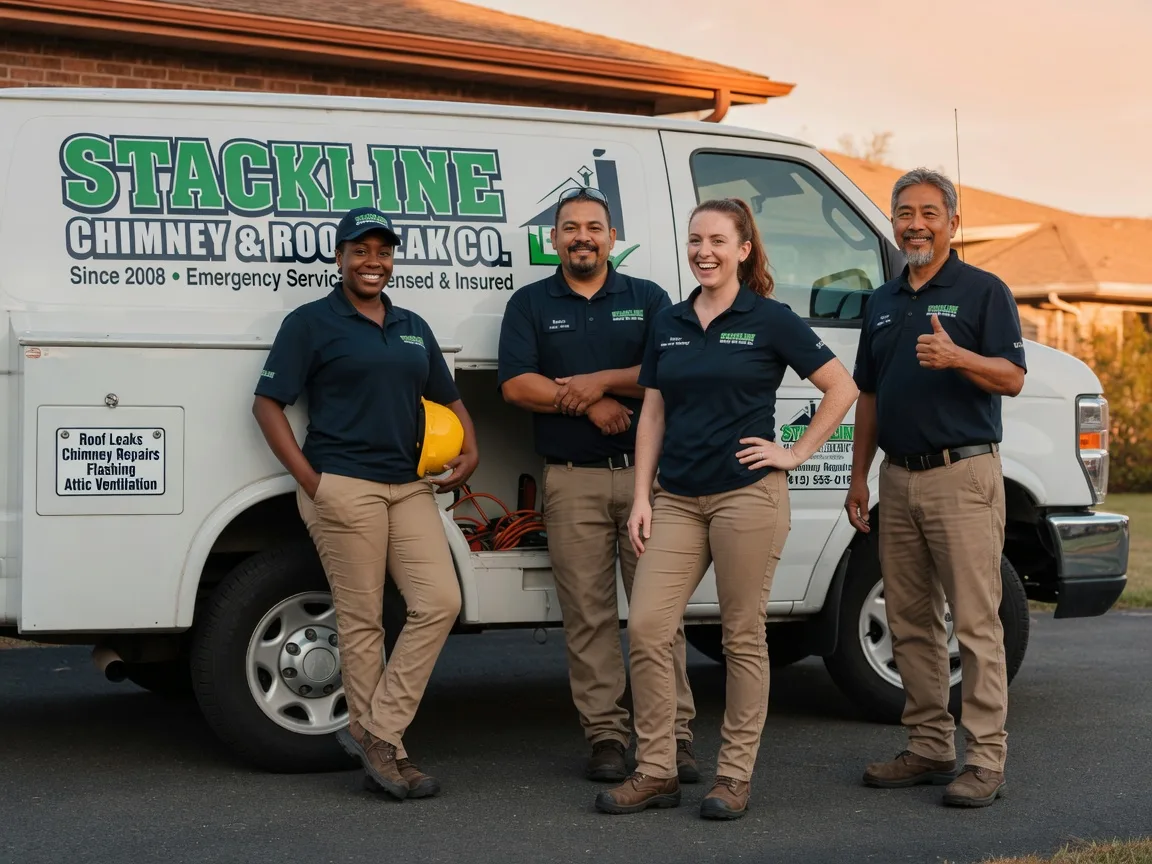 Chimney flashing repair company in Bloxom, VA